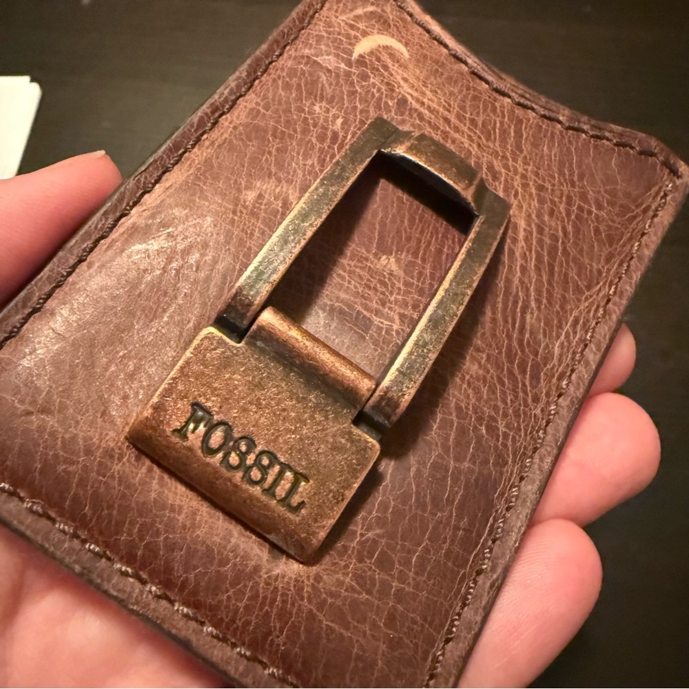 Fossil Money Clip Wallet